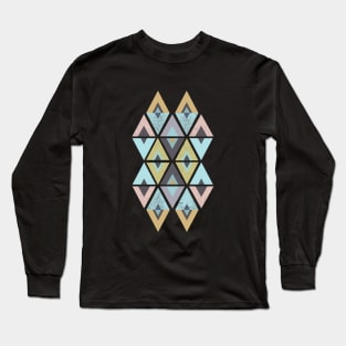 Mid-Century Scandinavian Retro Long Sleeve T-Shirt